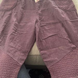 Bisbee Gaucho Pants made by Aria Brown Size 1XL/2XL (TD)